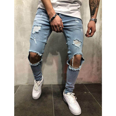 jeans troué homme