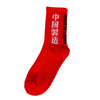 Chaussette Rouge Made In China