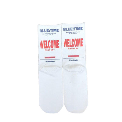 Chaussettes Blanches Welcome
