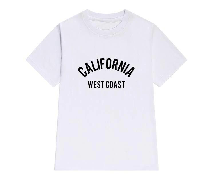 T-shirt Blanc California