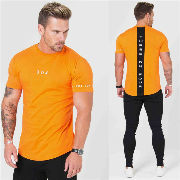 T-shirt Orange 304 Streetwear
