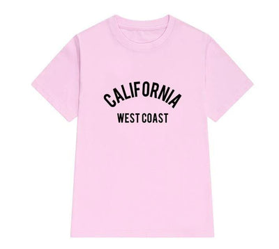 T-shirt Rose California