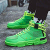 Sneakers Vert Fluo Streetwear