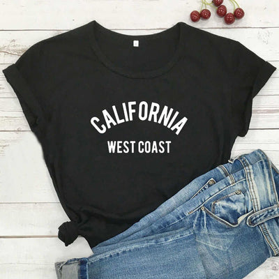 T-shirt California <br> West Coast