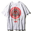 T-shirt Blanc Illuminati